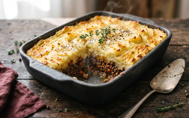 Картофельная запеканка с фаршем