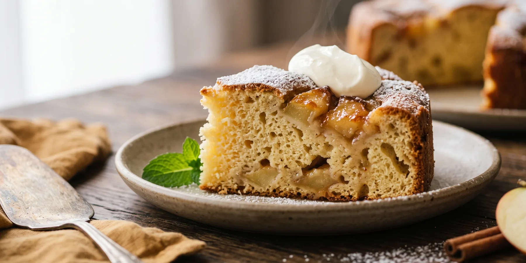 Пышная шарлотка с яблоками: классический рецепт