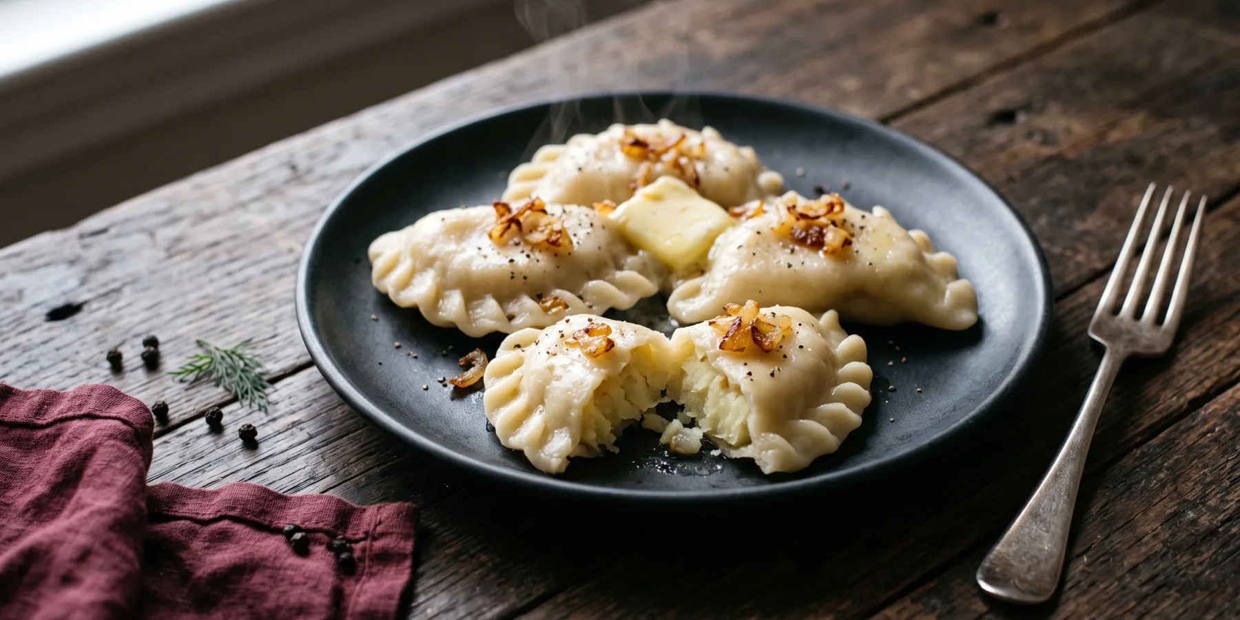 Вареники с картошкой и луком: домашний рецепт